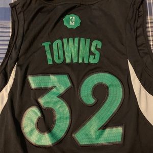 Adidas Karl Towns Minnesota Timberwolves Jersey